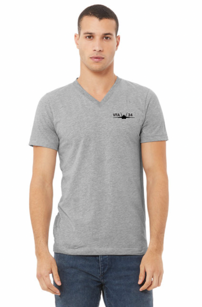 VFA-34 Unisex V-Neck Tee