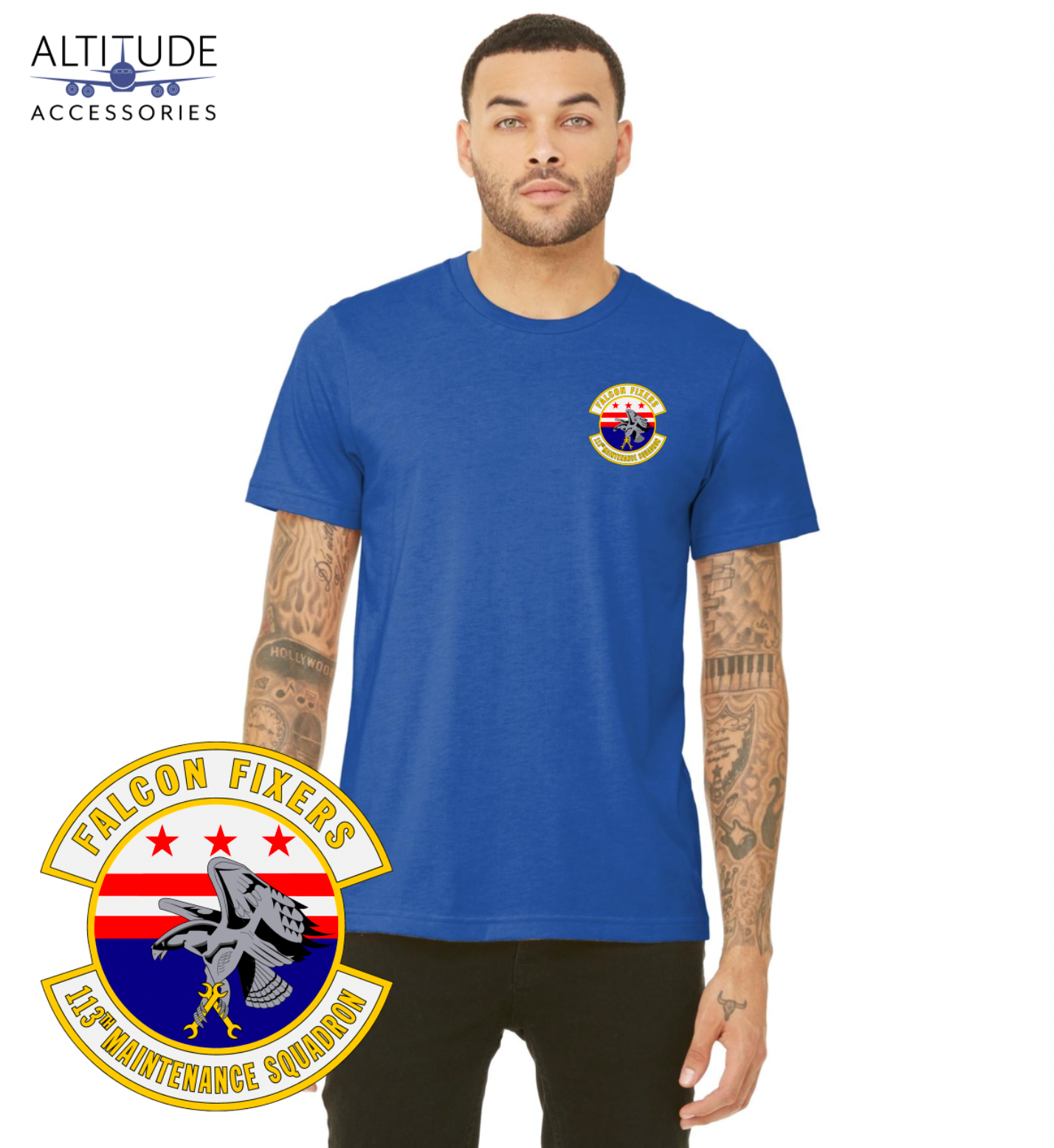 113th Maintenance Group T-Shirt (Multiple Logos)