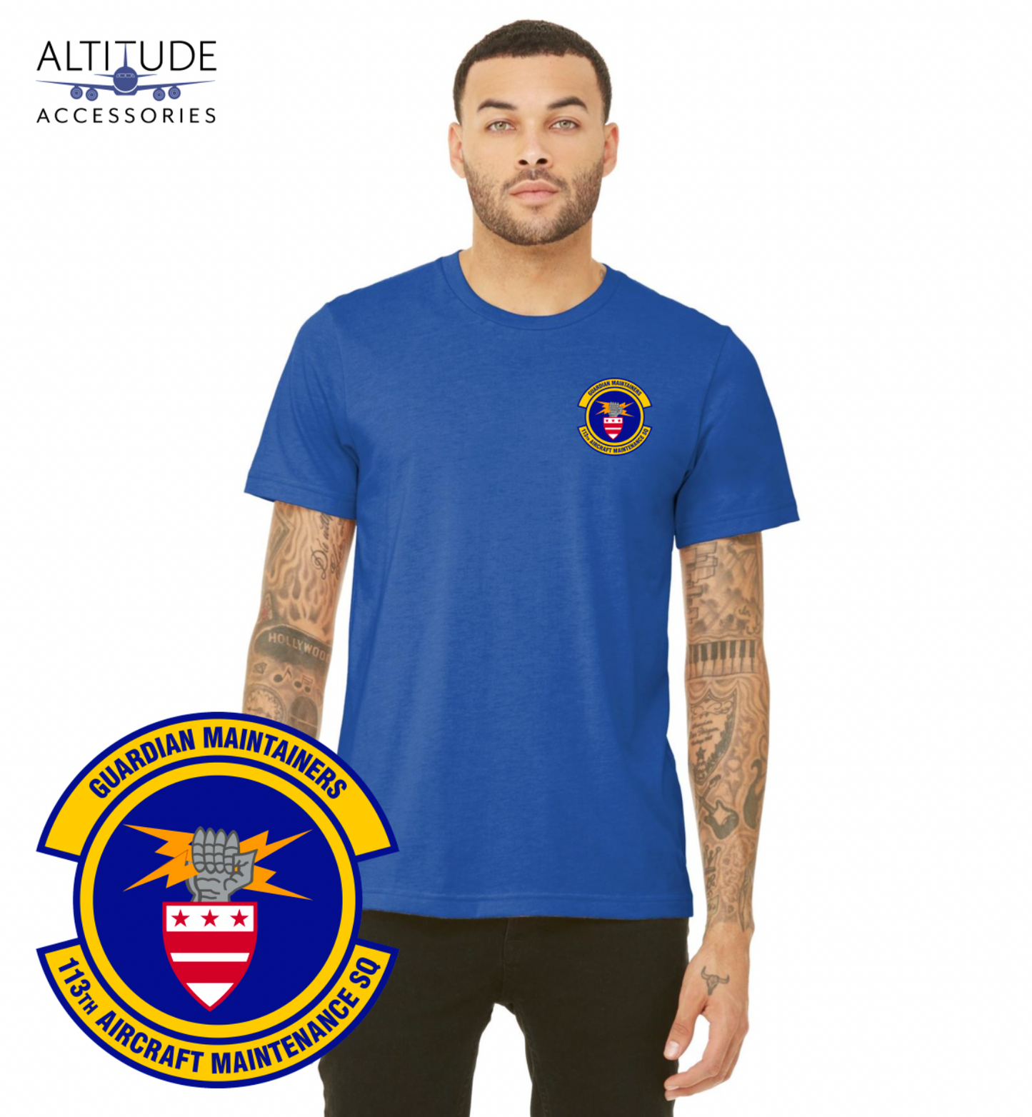 113th Maintenance Group T-Shirt (Multiple Logos)