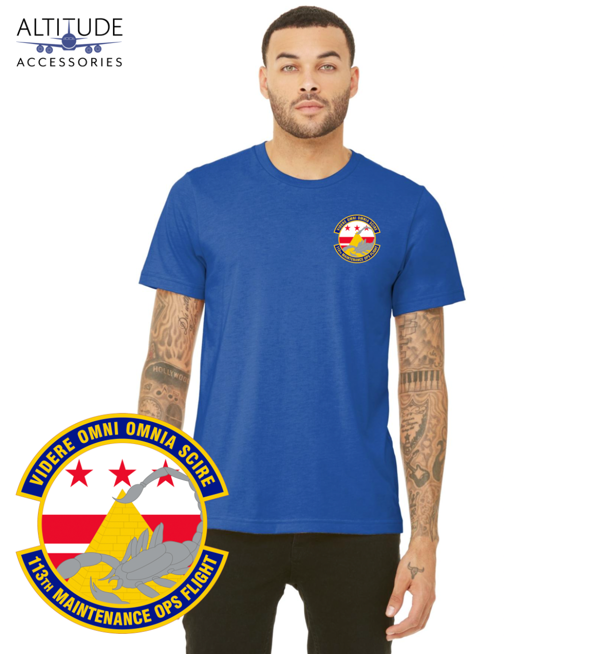 113th Maintenance Group T-Shirt (Multiple Logos)