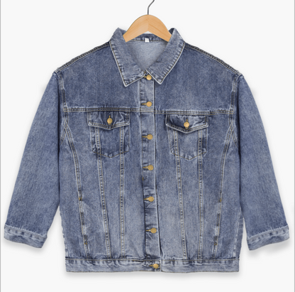 VFA-94 Women's Logo Denim Jacket