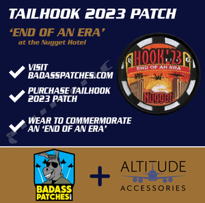 TAILHOOK 2023 'END OF AN ERA' PATCH