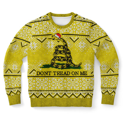 Dont tread on me Ugly Christmas Sweatshirt