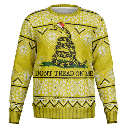 Dont tread on me Ugly Christmas Sweatshirt