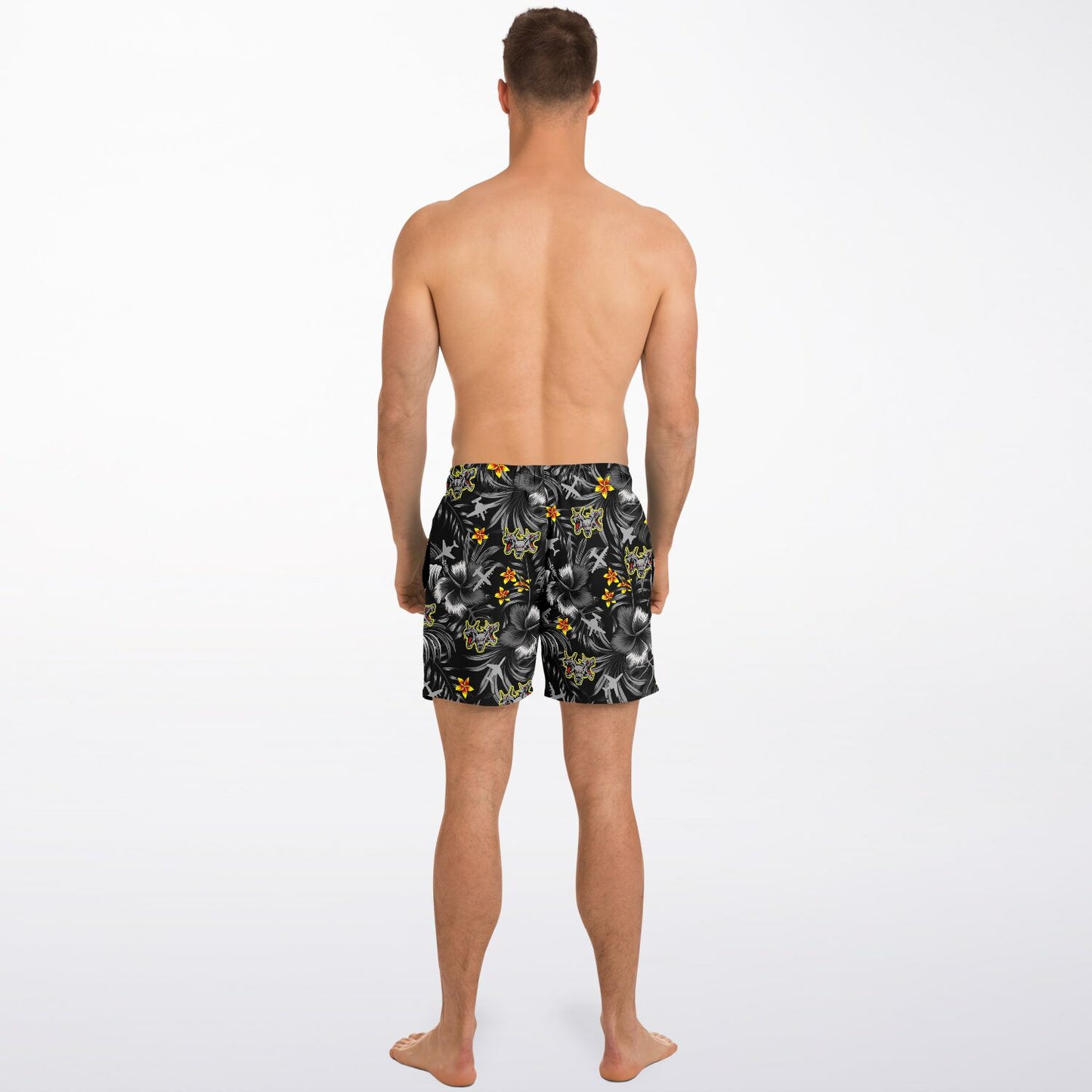 VX-30 'Black Hawaiian' Swim Trunks Men