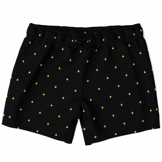 David Sears Medium #40 and black Swim Trunks Men