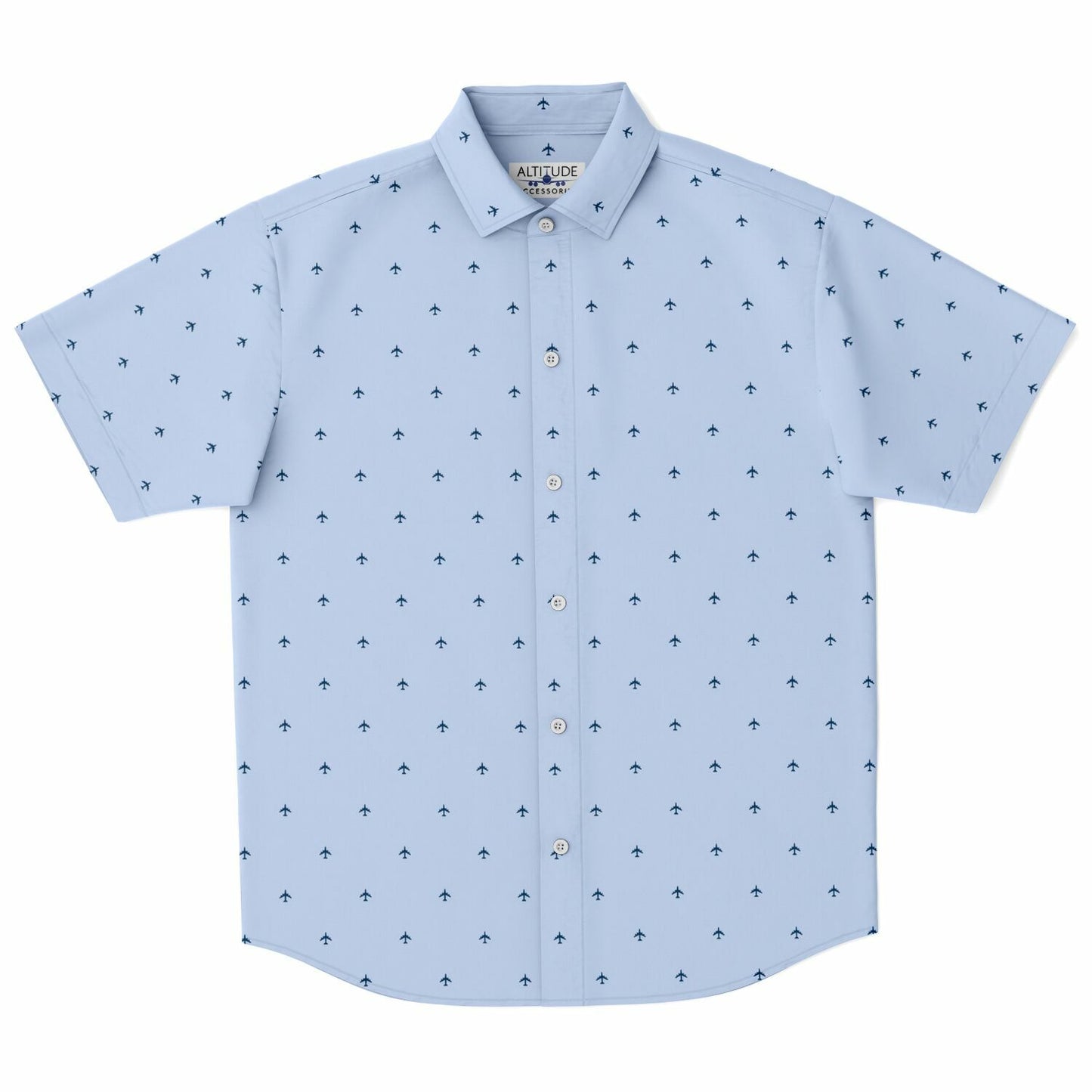 KC-135 #64 and #23 Short Sleeve Button Down Shirt - AOP
