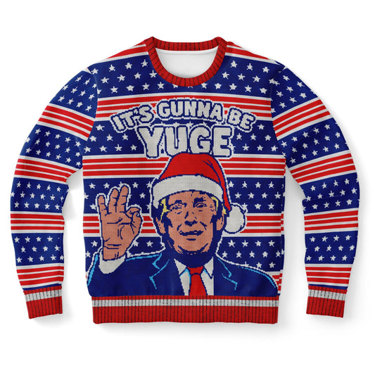 Yuge! Ugly Christmas Sweatshirt