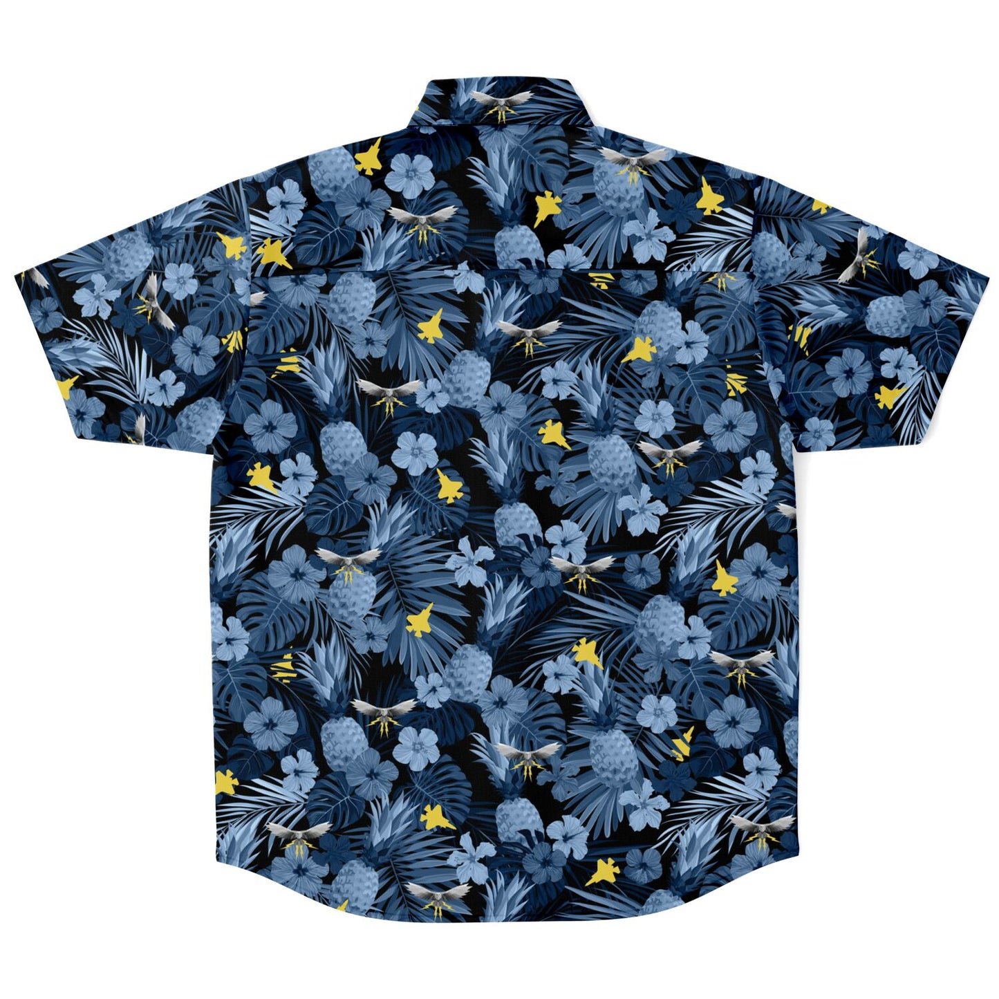 VMFAT-502 Mens 'Hawaiian Print' Button Down Shirt