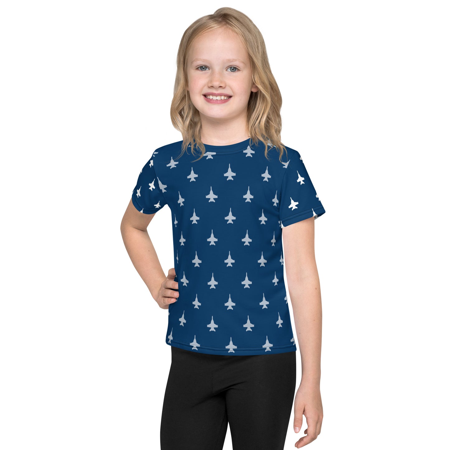 f-18 Kids crew neck t-shirt