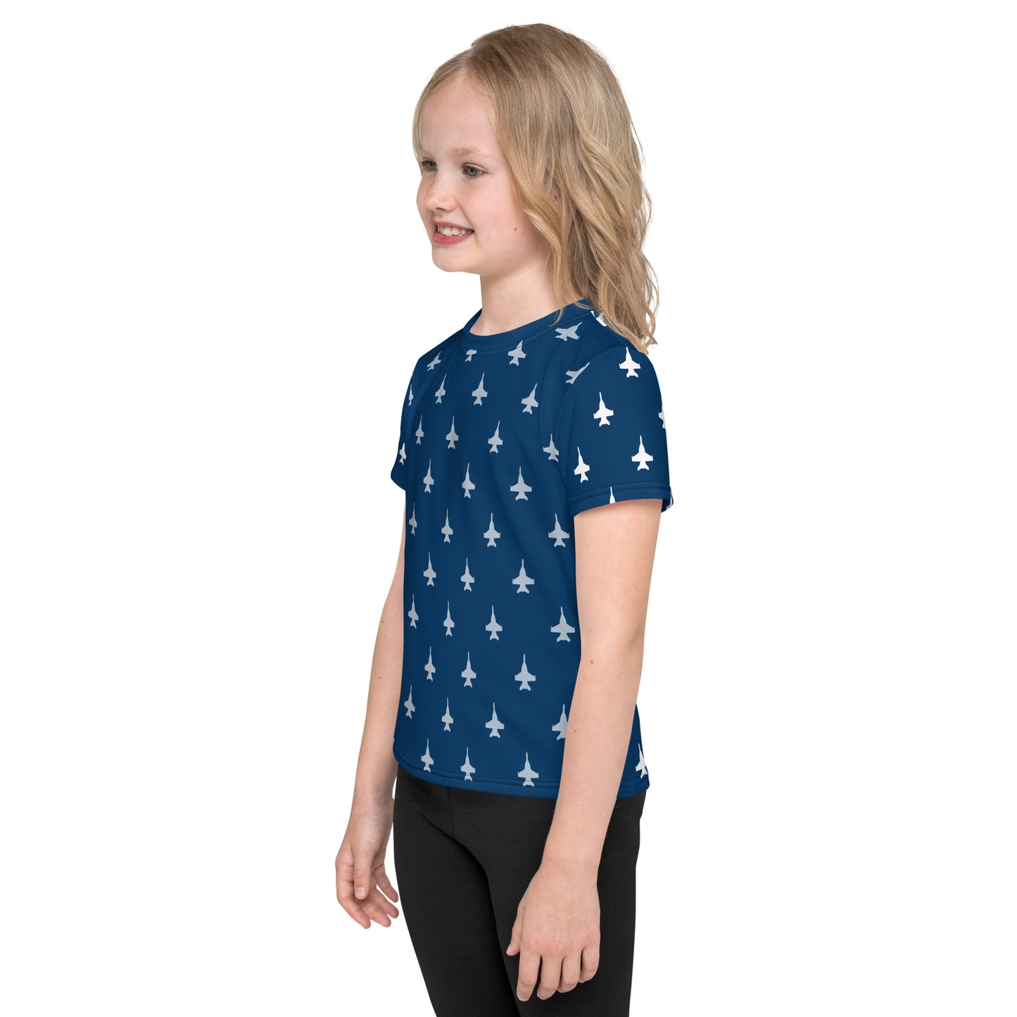 f-18 Kids crew neck t-shirt