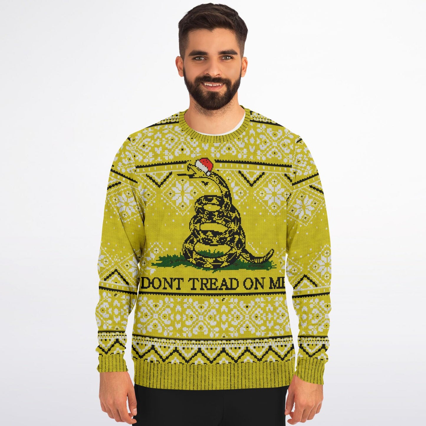 Dont tread on me Ugly Christmas Sweatshirt