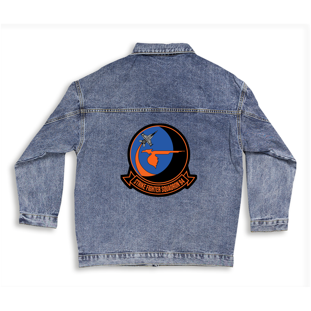 VFA-94 Women's Logo Denim Jacket