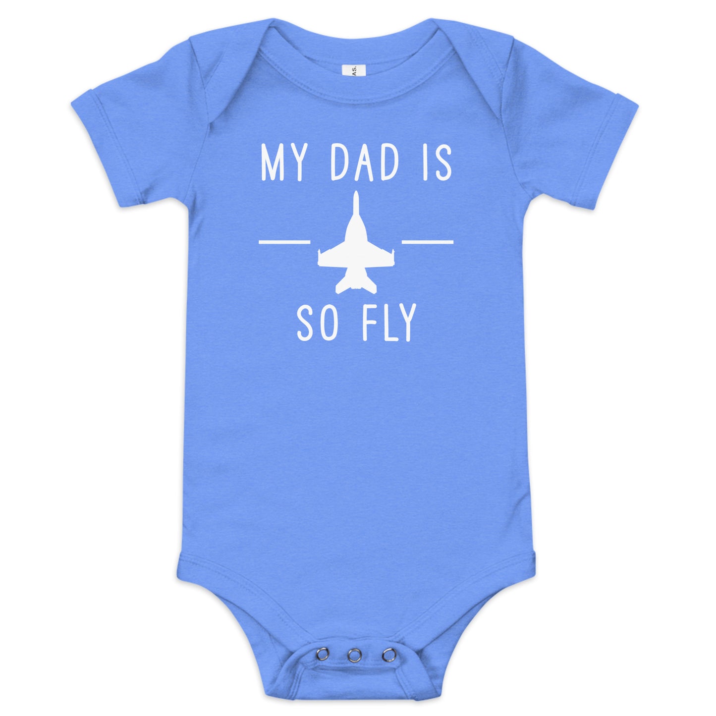 ANY Aircraft 'My Dad Is So Fly' Onesie (Customize any text)