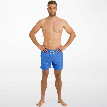 F-16 Jonathan Morgan Large Swim Trunks Men - #53 and white