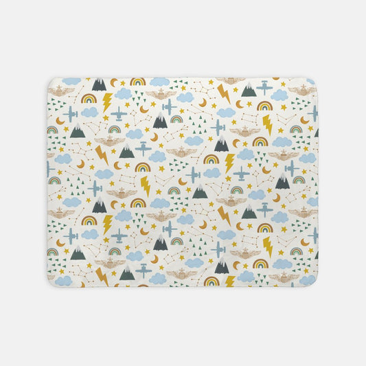 A-10 Senior Air Force Wings Baby Sherpa Blanket