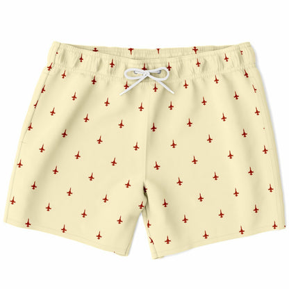 F-5 #47 plane and #20 Swim Trunks Men