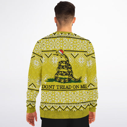 Dont tread on me Ugly Christmas Sweatshirt