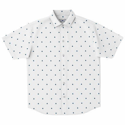 F-35C #64 and white shirt. Short Sleeve Button Down Shirt