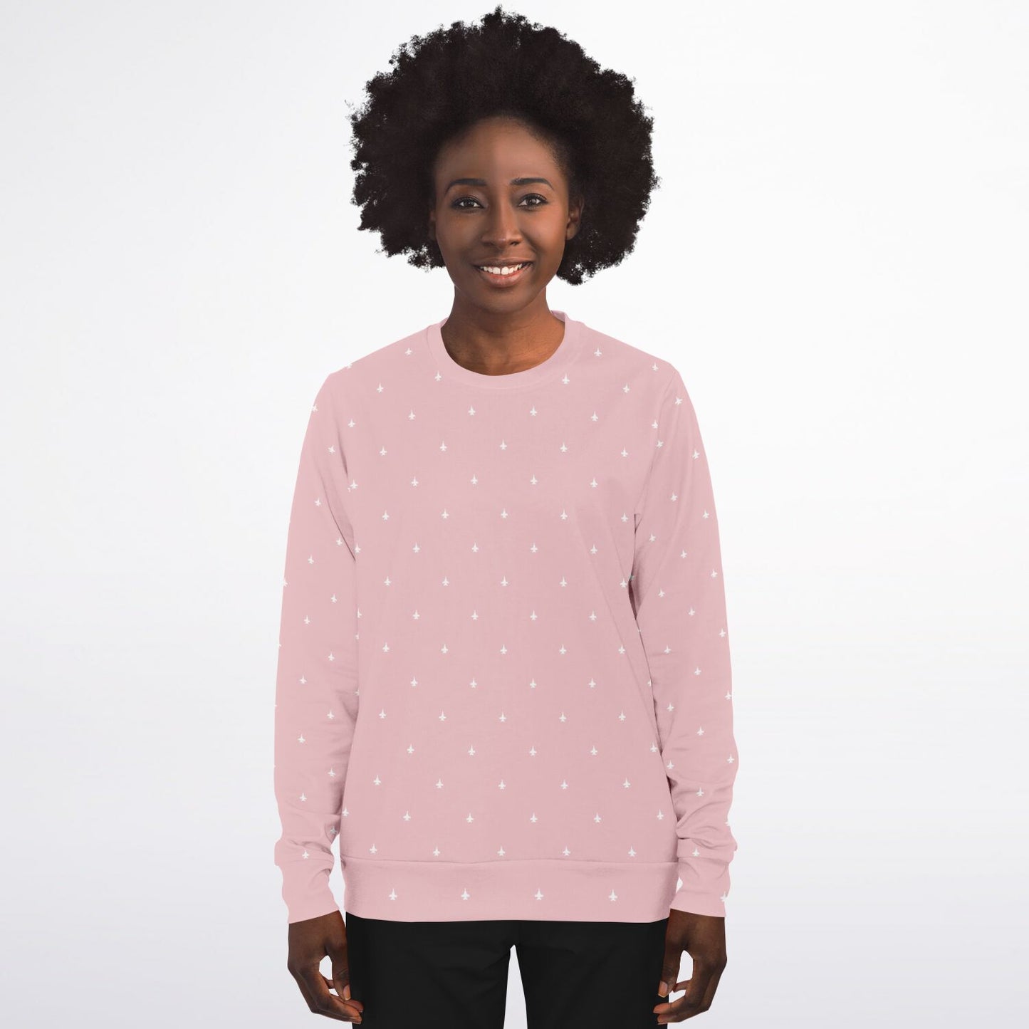 F-18 Mrs. Paperback Fashion Sweatshirt - AOP
