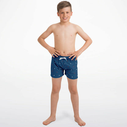 Growler Boys Swim Trunks - AOP