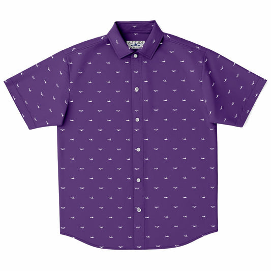 VMM-364 'Alternating Osprey' Purple Fox Mens Button Down Shirt