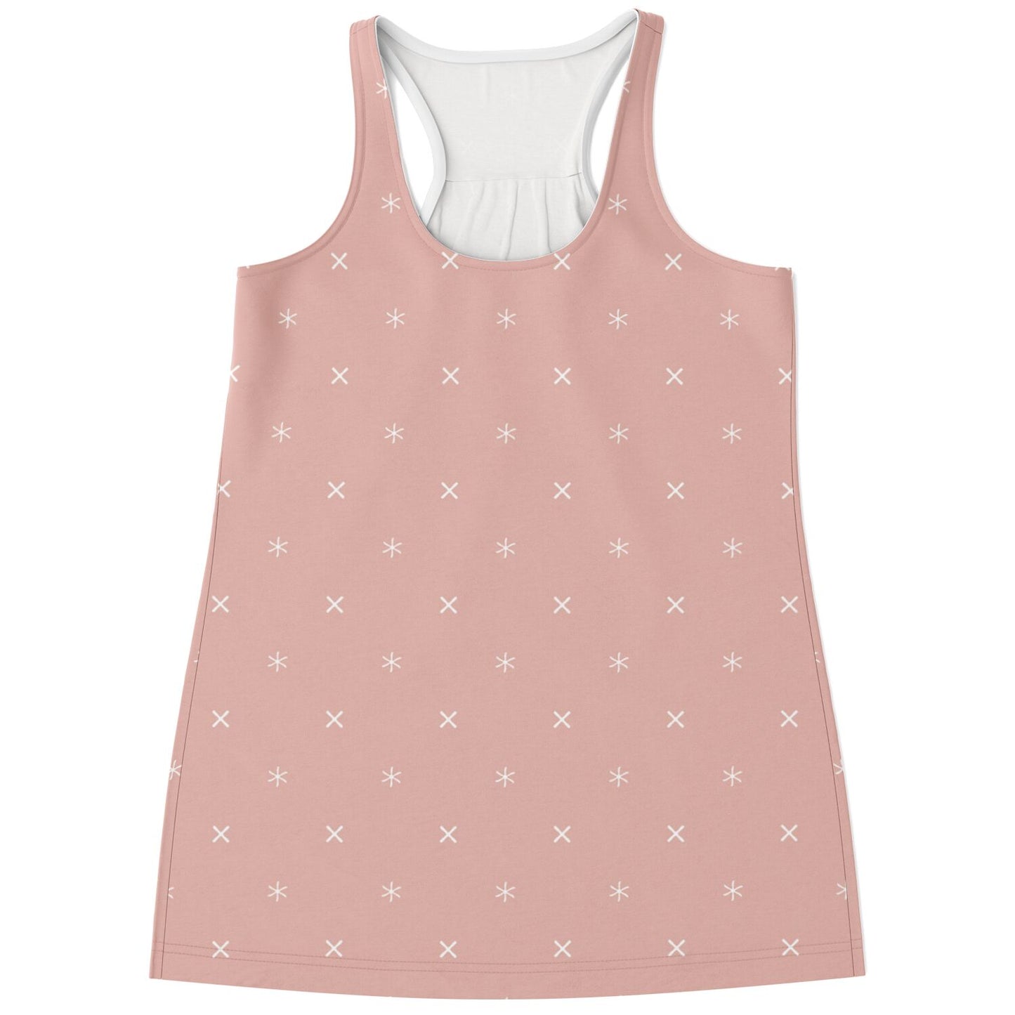 Katherine Wiegert Large PROP Flowy Racerback Tank Top - AOP
