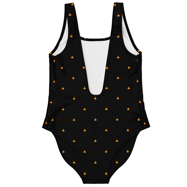 Diandra Vantrease Small F-35C #9 and black Womens One-Piece Swimsuit