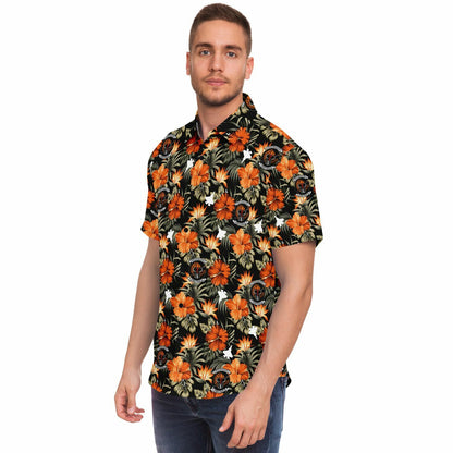86 tes no order cShort Sleeve Button Down Shirt - AOP 1