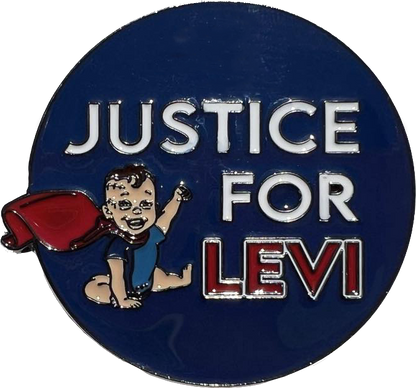 'Justice For Levi' Support Pin