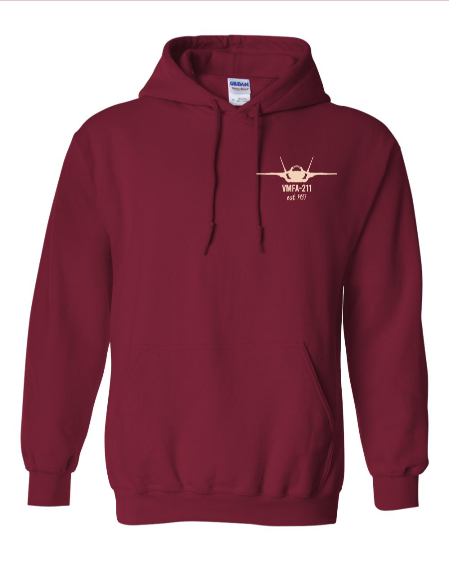 VMFA-211 Heavy Blend™ Hooded Sweatshirt - 18500 MM USE