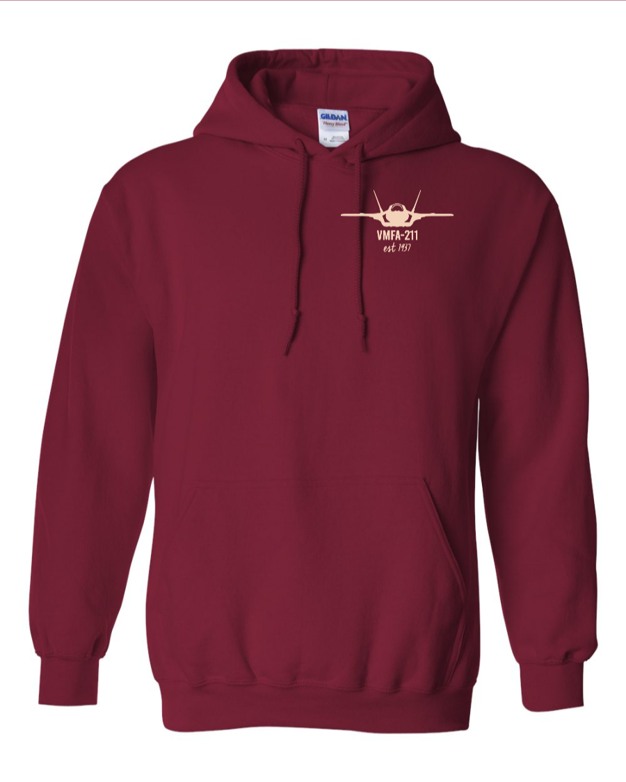 VMFA-211 Heavy Blend™ Hooded Sweatshirt - 18500 MM USE