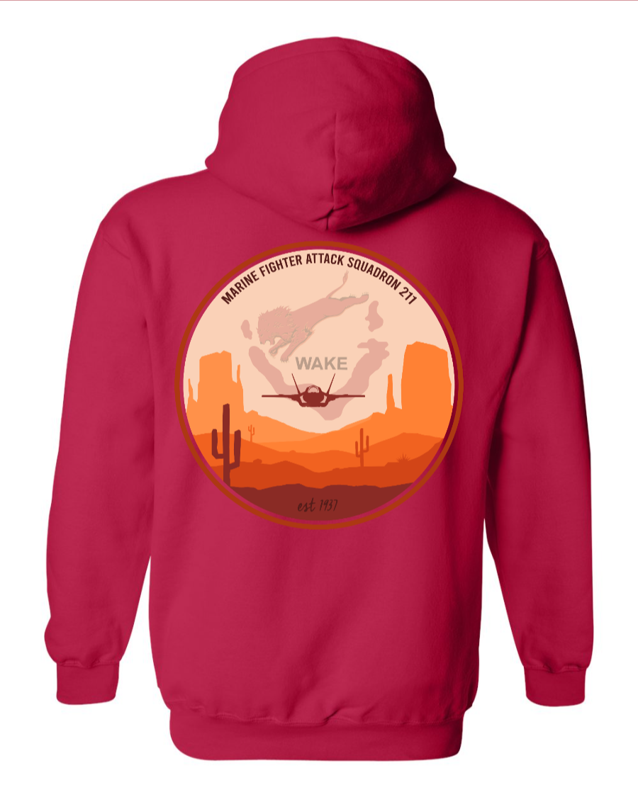 VMFA-211 Heavy Blend™ Hooded Sweatshirt - 18500 MM USE