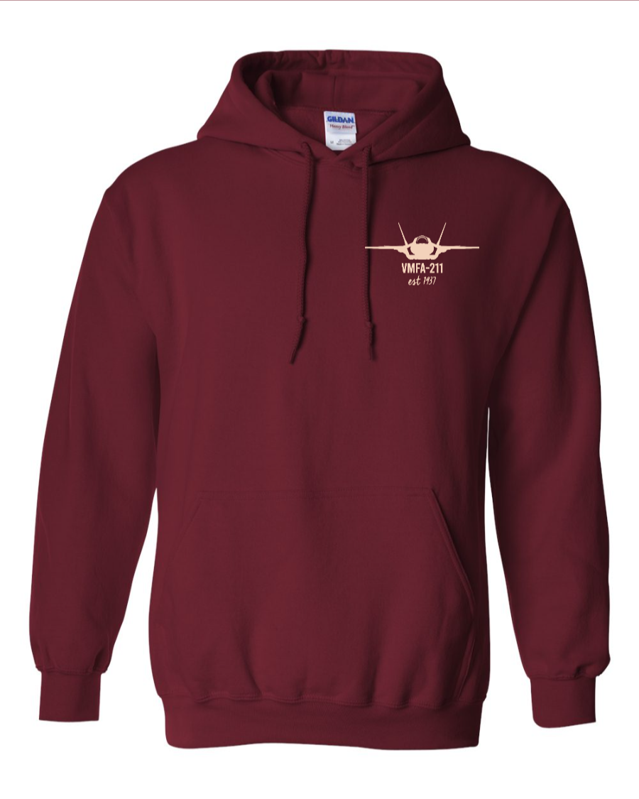 VMFA-211 Heavy Blend™ Hooded Sweatshirt - 18500 MM USE