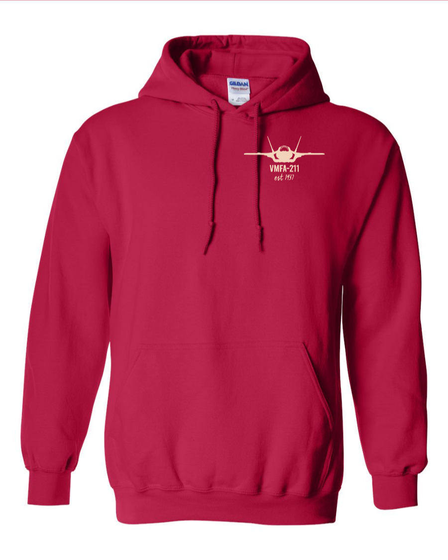 VMFA-211 Heavy Blend™ Hooded Sweatshirt - 18500 MM USE