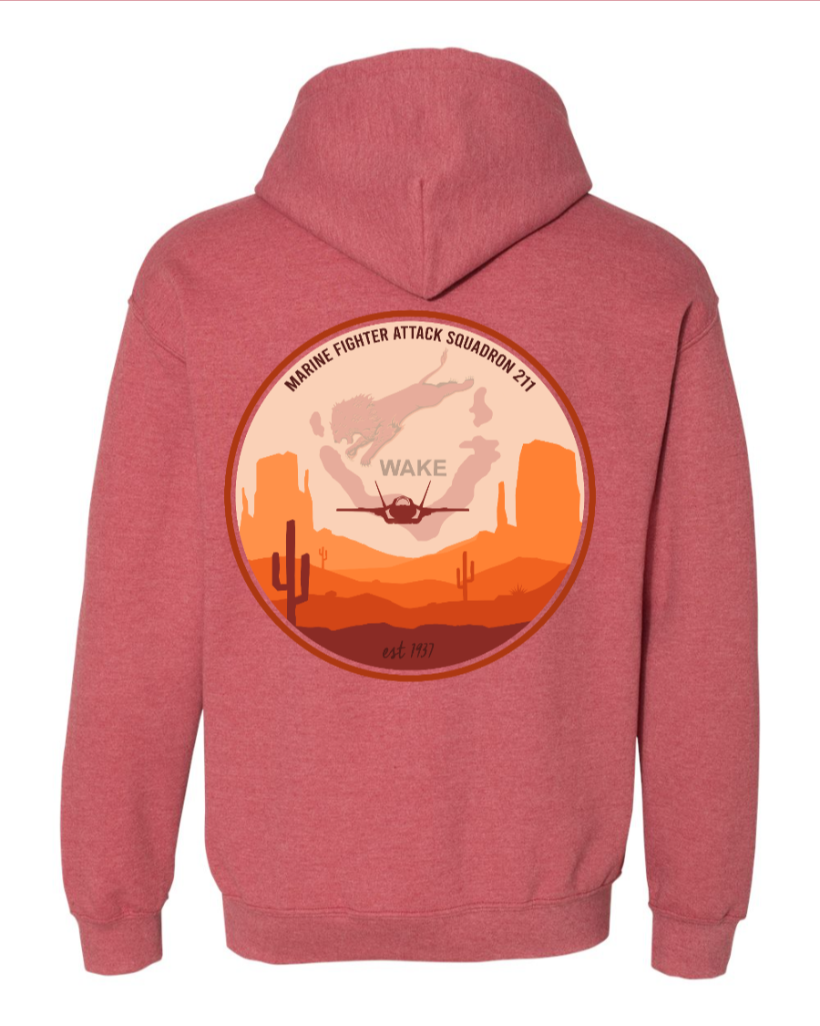 VMFA-211 Heavy Blend™ Hooded Sweatshirt - 18500 MM USE