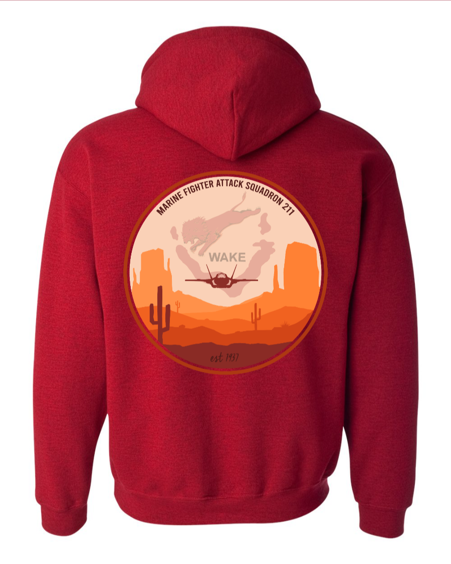 VMFA-211 Heavy Blend™ Hooded Sweatshirt - 18500 MM USE