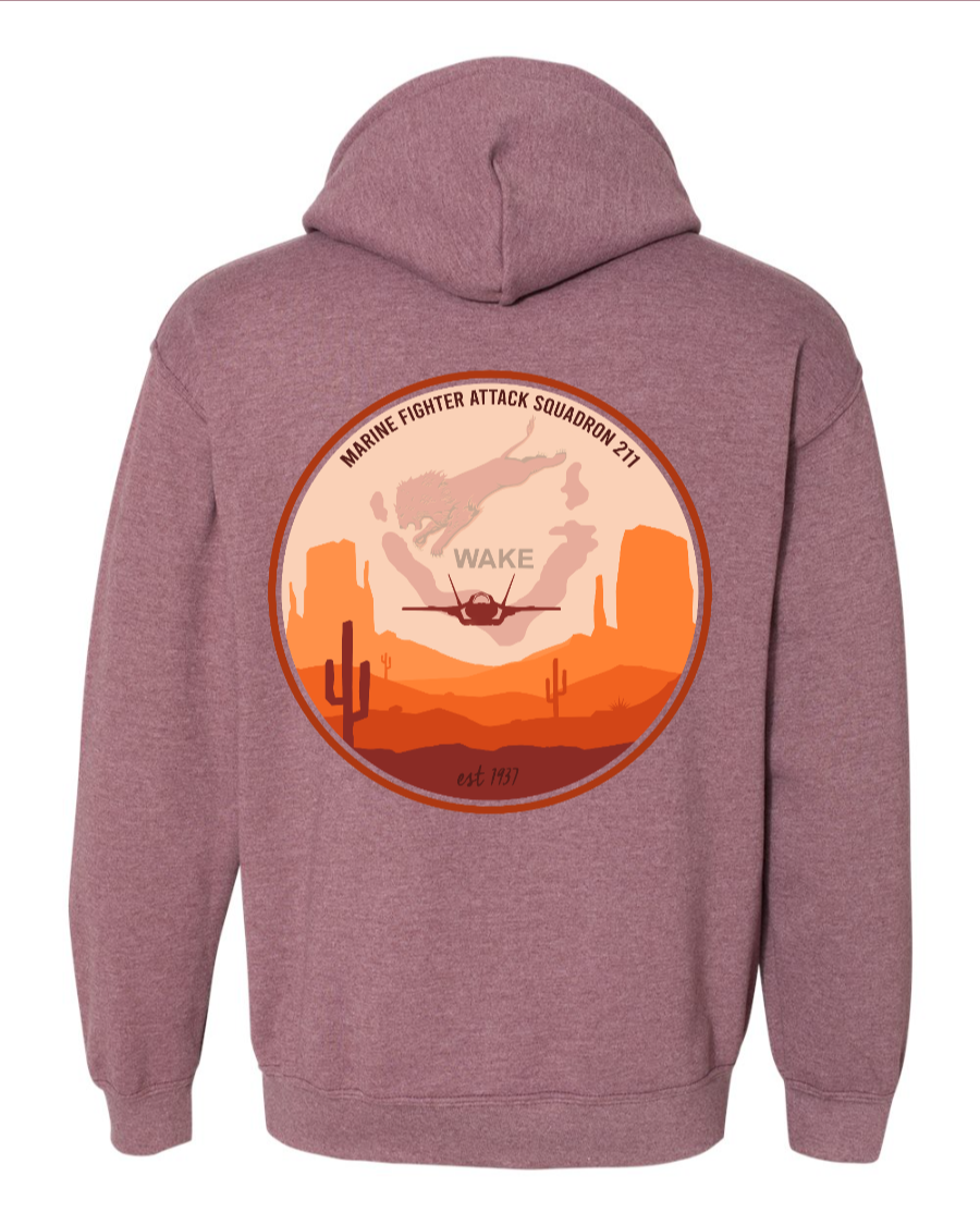 VMFA-211 Heavy Blend™ Hooded Sweatshirt - 18500 MM USE