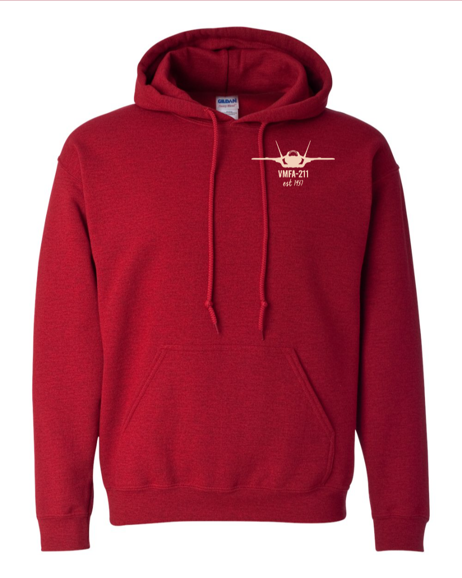 VMFA-211 Heavy Blend™ Hooded Sweatshirt - 18500 MM USE