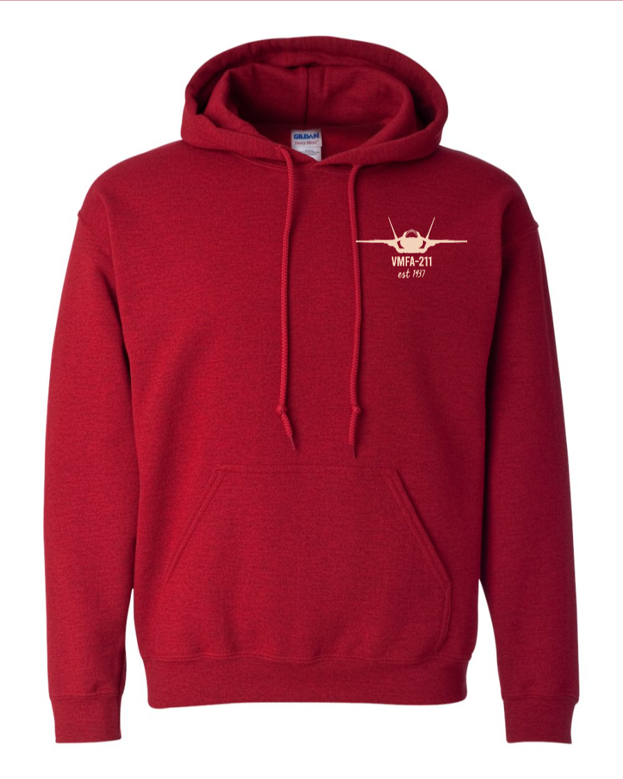VMFA-211 Heavy Blend™ Hooded Sweatshirt - 18500 MM USE