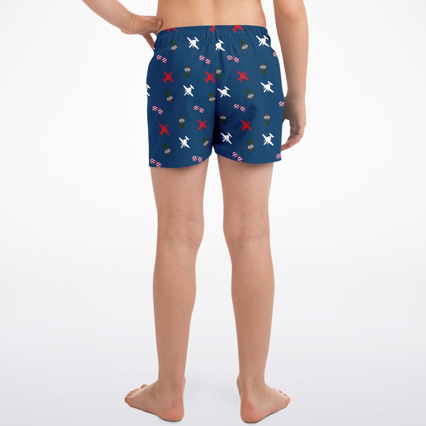 E-2 BOYS 'Lil Fighter' Swim Trunks