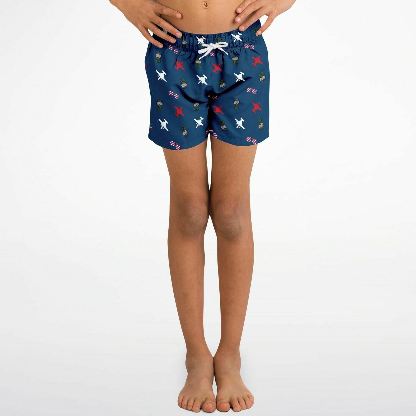 E-2 BOYS 'Lil Fighter' Swim Trunks