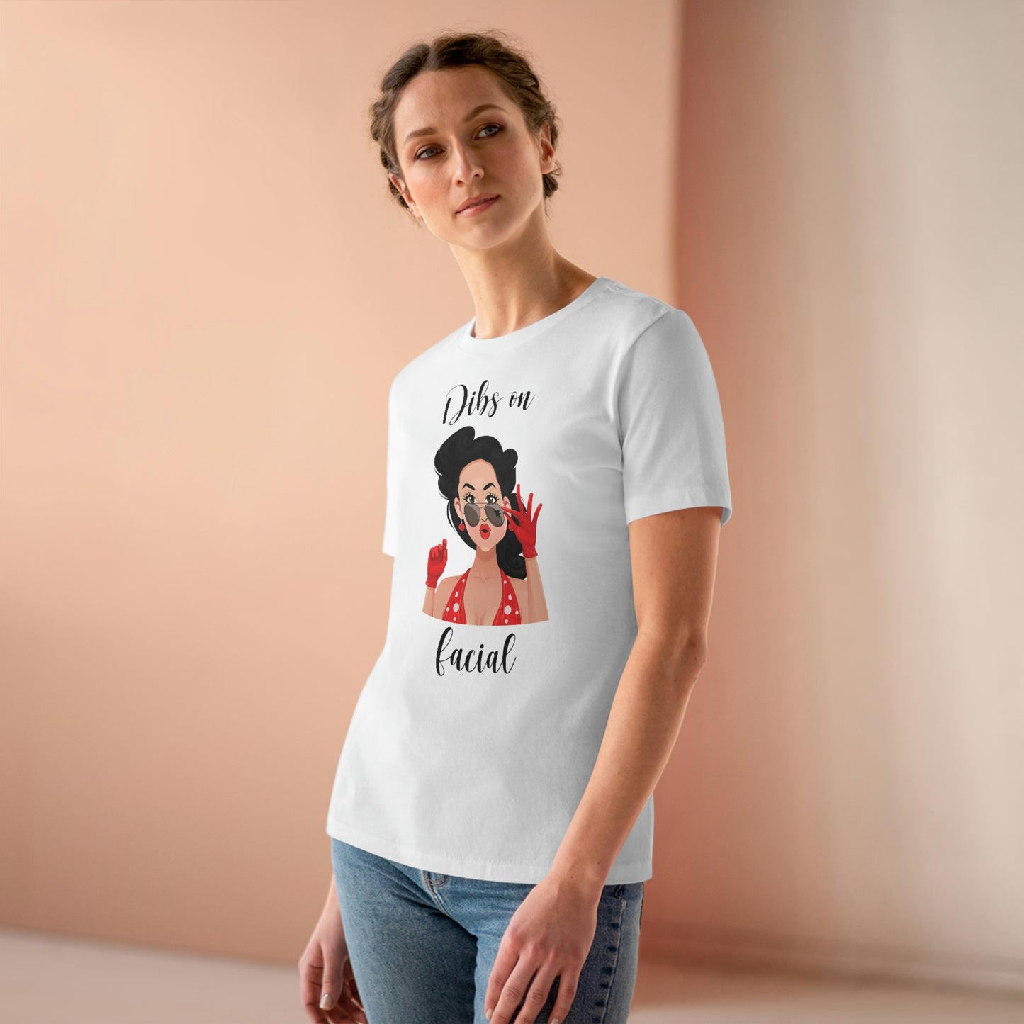 Dibs on Facial Women's Premium Tee