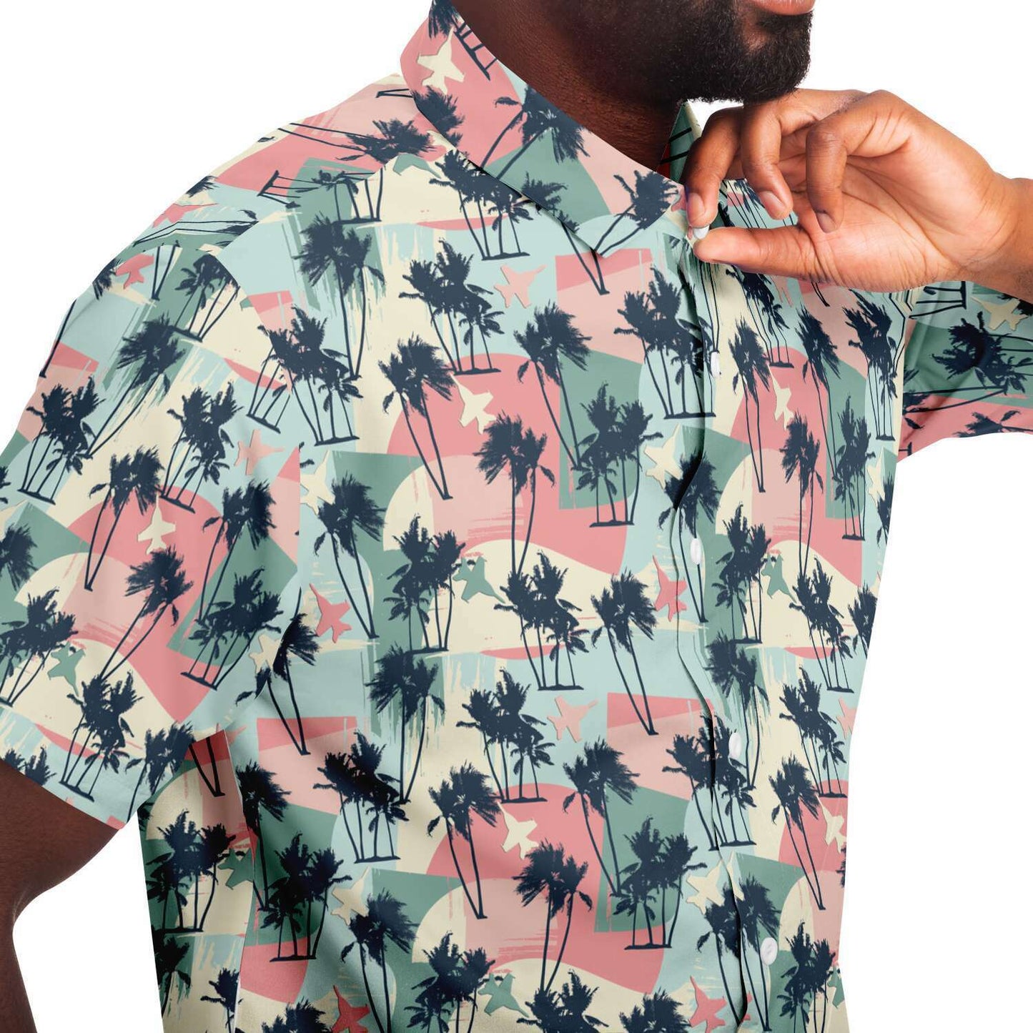 ANY Aircraft 'Old School' Hawaiian Button Down