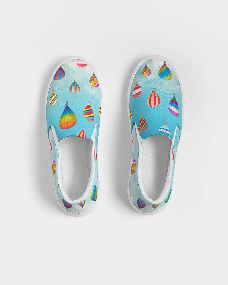 Women's 'Balloons in the Sky' Slip-On Canvas Shoe
