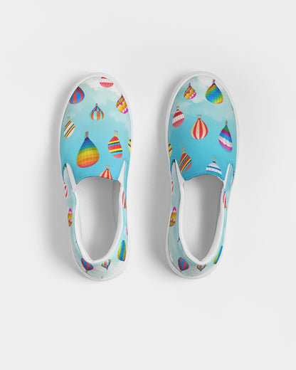 Women's 'Balloons in the Sky' Slip-On Canvas Shoe