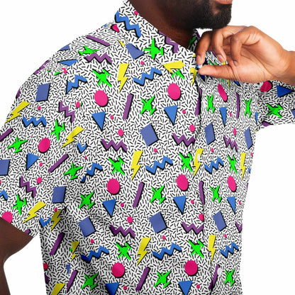 E-2D 80s Short Sleeve Button Down Shirt