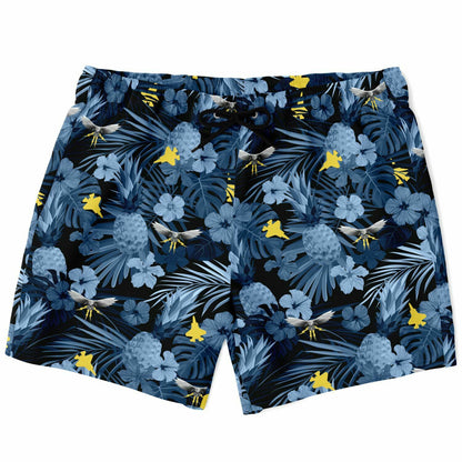 VMFAT-502 Mens 'Hawaiian Print' Swim Trunks