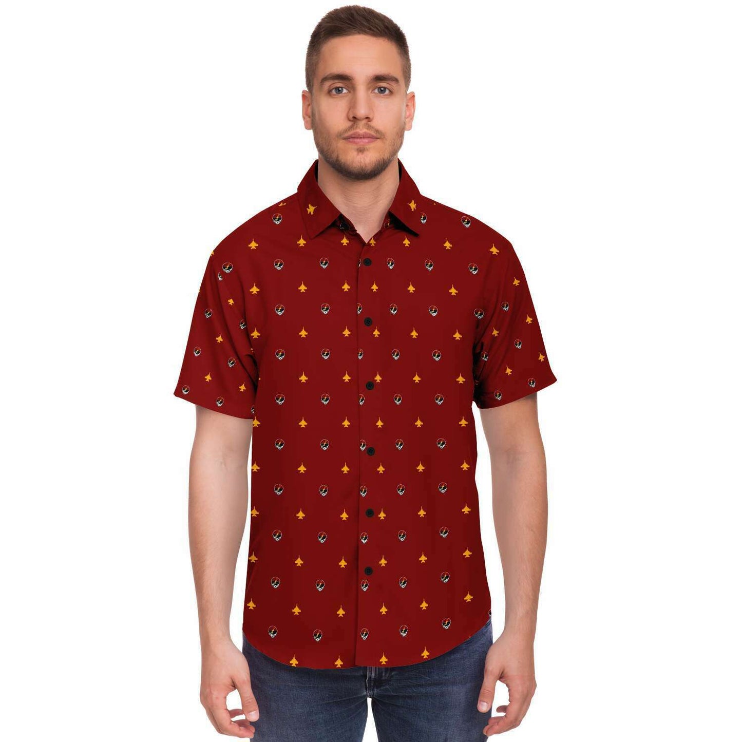 VAQ-133 Mens Button Down Original Colors