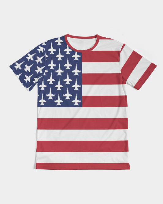 F-18D American Flag Men's Tee